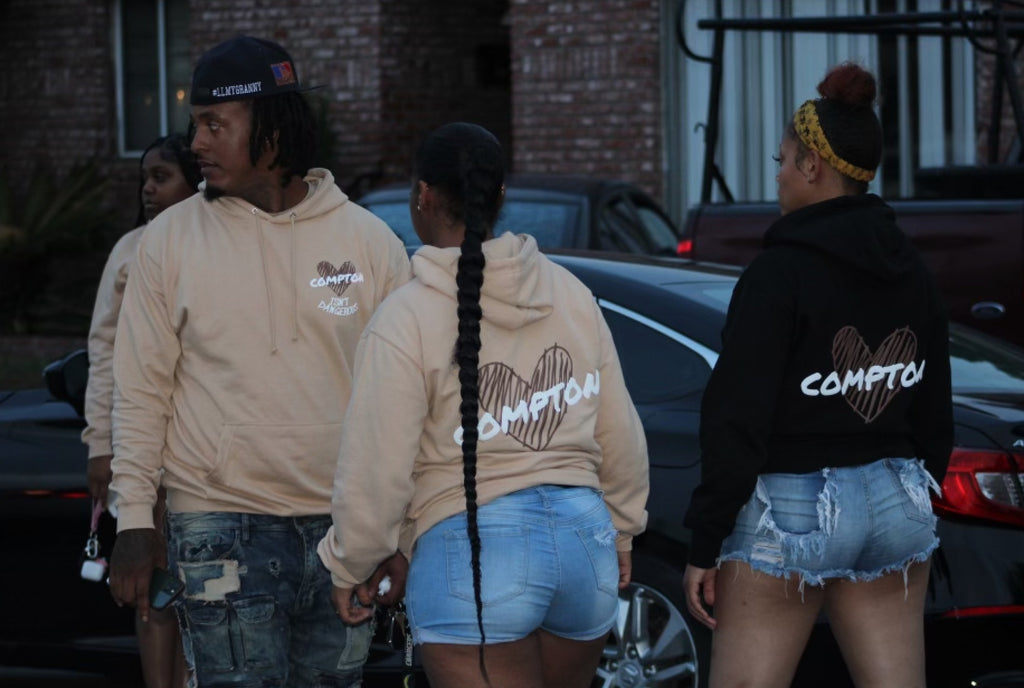 Compton Isn't Dangerous - Tan Hoodie