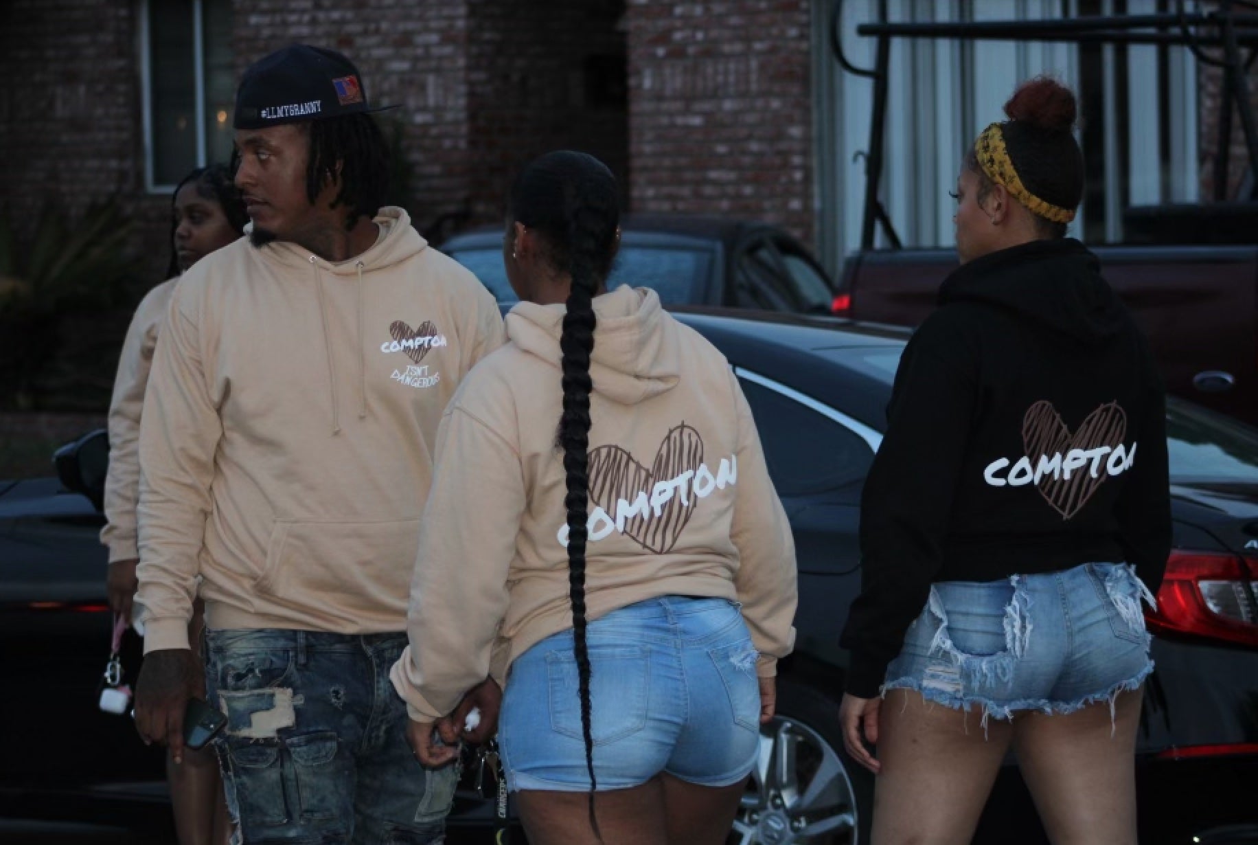 Compton Isn't Dangerous - Tan Hoodie